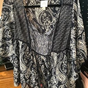Knox rose bohemian top